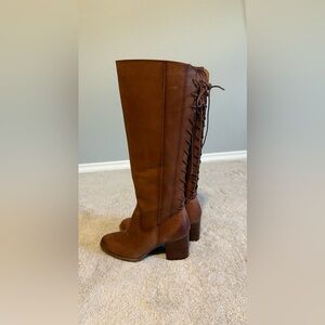 Sofft Brown Knee-High Leather Boots size 10